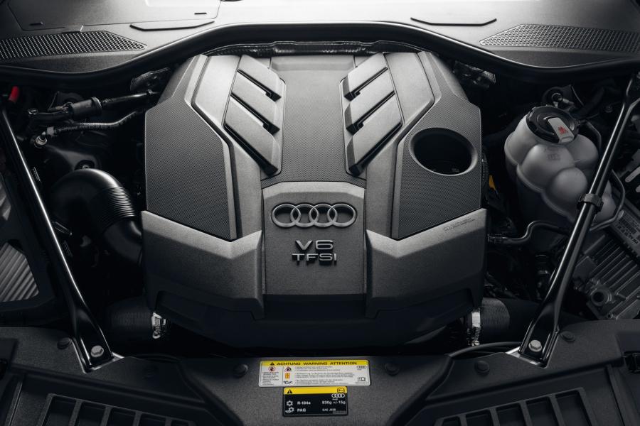 Моторный отсек Audi A8 L 55 TFSI Quattro (D5) 2018 года  (AU) (фото 15 из 39)